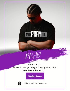 Men Pray Too - Black